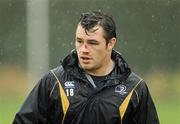 6 October 2009; Leinster's Cian Healy during squad training ahead of their Heineken Cup game against London Irish on Friday night. David Lloyd Riverview, Clonskeagh, Dublin. Picture credit: Brendan Moran / SPORTSFILE