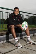 6 October 2009; Ulster's Timoci Nagusa after a press conference ahead of their Heineken Cup game against Bath on Friday night. Newforge Country Club, Belfast, Co. Antrim. Picture credit: Oliver McVeigh / SPORTSFILE