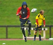 6 October 2009; Munster's Lifeimi Mafi in action during squad training ahead of their Heineken Cup game against Northampton Saints on Saturday. University of Limerick, Limerick. Picture credit: Diarmuid Greene / SPORTSFILE