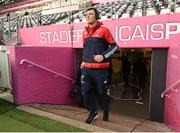 9 January 2016; Munster's Robin Copeland ahead of the game. European Rugby Champions Cup, Pool 4, Round 2 Refixture, Stade Francais Paris v Munster, Stade Jean Bouin, Paris, France. Picture credit: Ramsey Cardy / SPORTSFILE