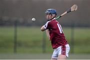 9 January 2016; Bobby Duggan, NUIG. Bord na Mona Walsh Cup, Group 4, Westmeath v NUIG, St Loman's, Mullingar, Co. Westmeath. Picture credit: Seb Daly / SPORTSFILE