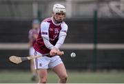 9 January 2016; Eamonn Brannigan, NUIG. Bord na Mona Walsh Cup, Group 4, Westmeath v NUIG, St Loman's, Mullingar, Co. Westmeath. Picture credit: Seb Daly / SPORTSFILE