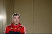 12 January 2016; Munster head coach Anthony Foley speaking during a press conference. Castletroy Park Hotel, Limerick. Picture credit: Diarmuid Greene / SPORTSFILE