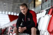 13 January 2016; Ulster's Luke Marshall after a press conference. Kingspan Stadium, Ravenhill Park, Belfast, Co. Antrim. Picture credit: Oliver McVeigh / SPORTSFILE