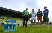 11 July 2006; Meath manager Eamonn Barry, left, with selectors, from left, Jody Devine, Benny Reddy and Dessie Hamilton at the announcement of Lucozade Sports's new sponsorship agreement with Meath County board. Under the agreement, Lucozade Sport will provide product for county players across all grades. Pairc Tailteann, Navan, Co. Meath. Picture credit: Brendan Moran / SPORTSFILE