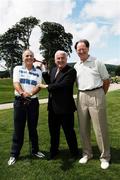 10 July 2006; Joe Dolan, left with Minister Noel Roche TD, centre and Eamon Darcy at the Powerscourt Golf Club Eamon Darcy / Joe Dolan golf classic. Powerscourt Golf Club, Enniskerry, Co. Wicklow. Picture credit: David Maher / SPORTSFILE