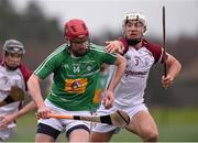 17 January 2016; Darren Kilcoyne, Westmeath, in action against Daithi Burke, Galway. Bord na Mona Walsh Cup Group 4, Westmeath v Galway. St. Loman's, Mullingar, Co. Westmeath. Photo by Sportsfile