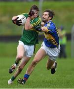 17 January 2016; Philip O'Connor, Kerry, in action against Martin Dunne, Tipperary. McGrath Cup Group A Round 3, Tipperary v Kerry. Sean Treacy Park, Tipperary. Picture credit: Diarmuid Greene / SPORTSFILE