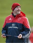 19 January 2016; Munster head coach Anthony Foley during squad training. University of Limerick, Limerick. Picture credit: Diarmuid Greene / SPORTSFILE