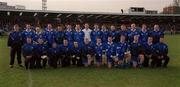 18 February 2001; The Bellaghy squad prior to during the AIB All-Ireland Senior Club Football Championship Semi-Final match between Crossmolina Deel Rovers and Bellaghy Wolfe Tones at Brewster Park in Enniskillen, Fermanagh. Photo by Ray McManus/Sportsfile