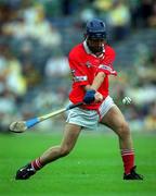 10 September 2000; Kieran Murphy of Cork during the All-Ireland Minor Hurling Championship Final between Cork and Galway at Croke Park in Dublin. Photo by Ray McManus/Sportsfile