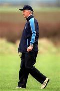 11 March 2001; Dublin manager Kevin Fennelly during a Dublin hurling training session. Photo by Damien Eagers/Sportsfile