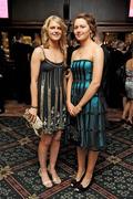 7 November 2009; Nominees Niamh Mulcahy, Limerick, left, and Claire Grogan, Tipperary, the 2009 Camogie All-Stars Awards, in association with O'Neills. Citywest Hotel, Conference, Leisure & Golf Resort, Dublin. Picture credit: Pat Murphy / SPORTSFILE