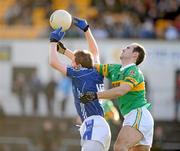 8 November 2009; Kevin McGourty, St. Gall's, in action against Gerald Barton, Pearse Óg. AIB GAA Football Ulster Senior Club Championship Quarter-Final, Pearse Óg v St. Gall's, Casement Park, Belfast. Picture credit: Oliver McVeigh / SPORTSFILE