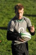 10 November 2009; Ireland's Luke Fitzgerald during squad training, ahead of their Autumn International Guinness Series 2009 match, against Australia on Sunday. Ireland rugby squad training, Donnybrook Stadium, Dublin. Picture credit: Stephen McCarthy / SPORTSFILE