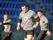 10 November 2009; Ireland's Cian Healy in action during squad training, ahead of their Autumn International Guinness Series 2009 match, against Australia on Sunday. Ireland rugby squad training, Donnybrook Stadium, Dublin. Picture credit: Stephen McCarthy / SPORTSFILE
