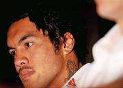 13 November 2009; Digby Ioane during the Australia rugby squad media session ahead of their Autumn International Guinness Series 2009 match against Ireland on Sunday. Burlington Hotel, Dublin. Picture credit: Brian Lawless / SPORTSFILE