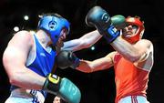 13 November 2009; Willie Heffernan, right, in action against Mick Foley. Kildare GAA Fight Night 2009, Time Bar + Venue, Naas. Picture credit: Pat Murphy / SPORTSFILE