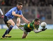 30 January 2016; Mark Griffin, Kerry, in action against Paddy Andrews, Dublin. Allianz Football League, Division 1, Round 1, Dublin v Kerry. Croke Park, Dublin. Picture credit: Stephen McCarthy / SPORTSFILE