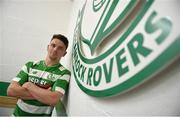 1 February 2016; Shamrock Rovers' Dean Clarke following a pre season press conference at Tallaght Stadium, Dublin. Picture credit: Stephen McCarthy / SPORTSFILE