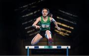 2 February 2016; Athlete Elizabeth Morland in attendance at a GloHealth National Senior Indoor Championships launch. Morton Stadium, Santry, Co. Dublin. Photo by Sportsfile