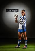 3 February 2016; Pictured is Ashling Thompson from Milford who picked up the award for #TheToughest Munster Camogie player at the AIB GAA Provincial Player Awards. AIB, sponsor to both the GAA and Camogie Club Championships, today honoured eleven club players from camogie, football and hurling. For exclusive content and to see why AIB are backing Club and County follow us @AIB_GAA and on Facebook at Facebook.com/AIBGAA. Croke Park, Dublin.   Picture credit: Stephen McCarthy / SPORTSFILE