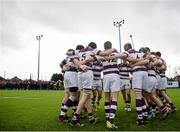 5 February 2016;  Clongowes Wood College players before the game. Bank of Ireland Leinster Schools Junior Cup, Round 1, Kilkenny College v Clongowes Wood College, Castle Avenue, Clontarf, Dublin. Picture credit: Sam Barnes / SPORTSFILE