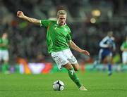 14 November 2009; Liam Lawrence, Republic of Ireland. FIFA 2010 World Cup Qualifying Play-off 1st Leg, Republic of Ireland v France, Croke Park, Dublin. Picture credit: David Maher / SPORTSFILE