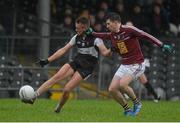 7 February 2016; Cian Breheny, Sligo, in action against James Dolan, Westmeath. Allianz Football League, Division 3, Round 2, Sligo v Westmeath. Markievicz Park, Sligo. Picture credit: Piaras Ó Mídheach / SPORTSFILE