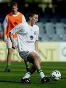 27 March 2001; Matt Holland during a Republic of Ireland training session at the Mini Estadi in Barcelona, Spain. Photo by David Maher/Sportsfile