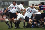 24 March 2001; Niall Kenneally of Cork Constitution during the AIB All-Ireland League Division 1 match between Dungannon RFC and Cork Constitution RFC at Dungannon RFC in Tyrone. Photo by Matt Browne/Sportsfile