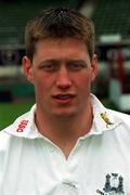 5 April 2001; Ronan O'Gara, the star out-half with Cork Constitution, Munster and Ireland, at the launch of Esso's nationwide Dunlop Double Titanium Golf Ball promotion at Lansdowne Road in Dublin. Photo by Matt Browne/Sportsfile