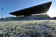 3 January 2010; A general view of the main stand and pitch at Austin Stack Park after the McGrath Cup game between Kerry and IT Tralee was postponed due to a frozen pitch. McGrath Cup Preliminary Round, Kerry v IT Tralee, Austin Stack Park, Tralee, Co. Kerry. Picture credit: Brendan Moran / SPORTSFILE