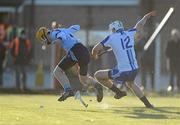 3 January 2010; Oisin Gough, Dublin Hurlers, in action against John Kelly, Dublin Hurling Stars. Dublin Hurlers v Dublin Hurling Stars, Lawless Memorial Park, Fingallians GAA Club, Swords, Co. Dublin. Picture credit: David Maher / SPORTSFILE