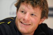 6 January 2010; Leinster's Malcolm O'Kelly during a press conference ahead of their Celtic League match against Glasgow Warriors on Friday night. David Lloyd Riverview, Clonskeagh, Dublin. Picture credit: Pat Murphy / SPORTSFILE *** Local Caption ***