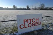 8 January 2010; A general view of the GAA pitch at the Kilcock GAA club in Kilcock, Co. Kildare. Picture credit; David Maher / SPORTSFILE