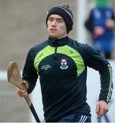 14 February 2016; Injured Waterford player Pauric Mahony. Allianz Hurling League, Division 1A, Round 1, Waterford v Kilkenny. Walsh Park, Waterford. Picture credit: Piaras Ó Mídheach / SPORTSFILE