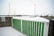 10 January 2010; A general view of the Baltinglass GAA grounds after the game was called off. O'Byrne Cup First Round, Wicklow v Louth, Baltinglass, Co. Wicklow. Picture credit: Matt Browne / SPORTSFILE