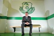 12 January 2010; Shamrock Rovers manager Michael O'Neill during a press briefing at Tallaght Stadium, Tallaght, Dublin. Picture credit: David Maher / SPORTSFILE