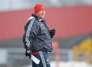 13 January 2010; Munster head coach Tony McGahan during squad training ahead of their Heineken Cup match against Benetton Treviso on Saturday. Musgrave Park, Cork. Picture credit: Matt Browne / SPORTSFILE