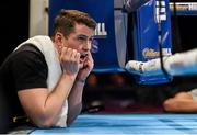 27 February 2016; Trainer Shane McGuigan. Manchester Arena, Manchester, England. Picture credit: Ramsey Cardy / SPORTSFILE