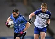 27 February 2016; Paddy Andrews, Dublin, in action against Colin Walshe, Monaghan. Allianz Football League, Division 1, Round 3, Dublin v Monaghan, Croke Park, Dublin. Picture credit: Ray McManus / SPORTSFILE