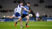 27 February 2016; Diarmuid Connolly, Dublin,  in action against Fintan Kelly, Monaghan. Allianz Football League, Division 1, Round 3, Dublin v Monaghan, Croke Park, Dublin. Picture credit: Ray McManus / SPORTSFILE