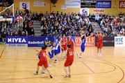 31 January 2010; A general view of the action at the National Basketbal Arena. Women's Superleague National Cup Final 2010, Team Montenotte Hotel Cork v DCU Mercy, National Basketball Arena, Tallaght, Dublin. Picture credit: Brendan Moran / SPORTSFILE