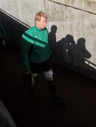 5 February 2010; Ireland's Leo Cullen makes his way on to the field for the Ireland Rugby Squad Captain's Run ahead of their opening RBS Six Nations Rugby Championship game against Italy on Saturday. Croke Park, Dublin. Photo by Sportsfile