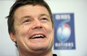 5 February 2010; Ireland captain Brian O'Driscoll during a press conference ahead of their opening RBS Six Nations Rugby Championship game against Italy on Saturday. Croke Park, Dublin. Photo by Sportsfile