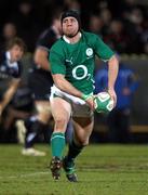 5 February 2010; Isaac Boss, Ireland Wolfhounds, moves the ball wide against Scotland A. Friendly International, Ireland Wolfhounds v Scotland A, Ravenhill Park, Belfast, Co. Antrim. Picture credit: John Dickson / SPORTSFILE