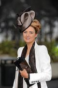 7 February 2010; Louise Lynn, from Roscommon, at the Hennessy Gold Cup. Leopardstown Racecourse, Dublin. Picture credit: Pat Murphy / SPORTSFILE