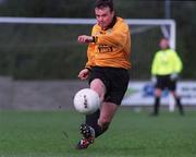 1 April 2001; Brian Stenson of Portmarnock during the FAI Harp Lager Cup Quarter-Final match between Portmarnock and Longford Town at Tolka Park in Dublin. Photo by David Maher/Sportsfile