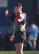 4 April 2001; Referee Alain Rolland during the AIB League match between Clontarf and Garryowen at Castle Avenue in Dublin. Photo by Matt Browne/Sportsfile